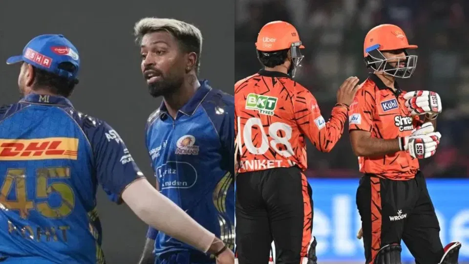 MI vs SRH Head to Head Records- IPL 2026, Match 41